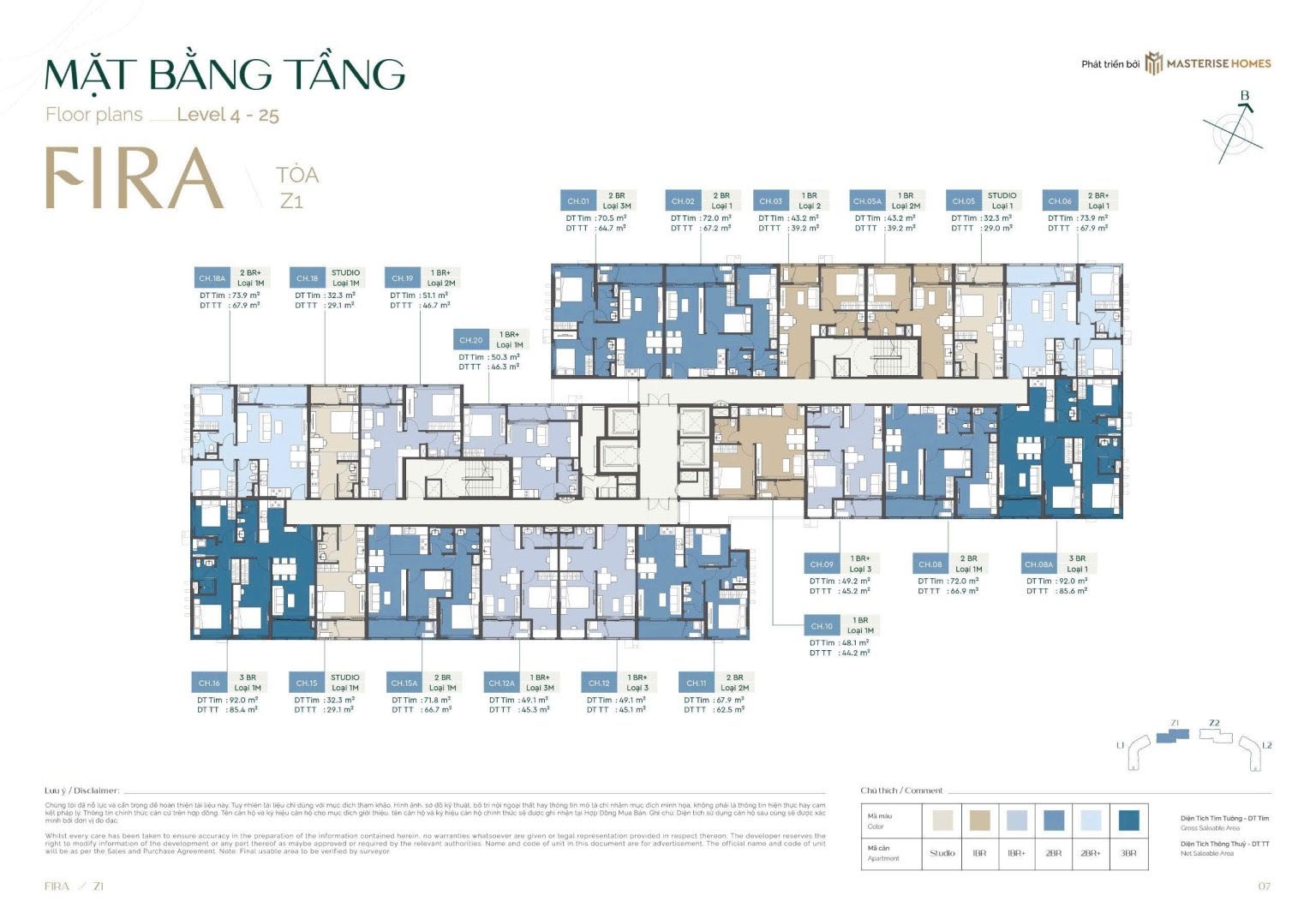 Fira (Z1) Chung Cư Lumiere Spring Bay